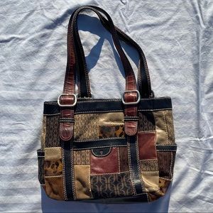 Fossil Patchwork Purse